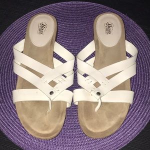 Bass White Sandal